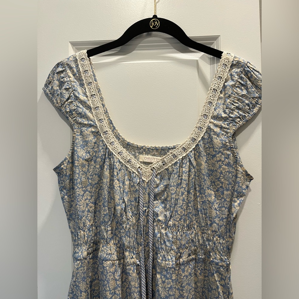 Christy Dawn Kelly Dress Daisy Blue